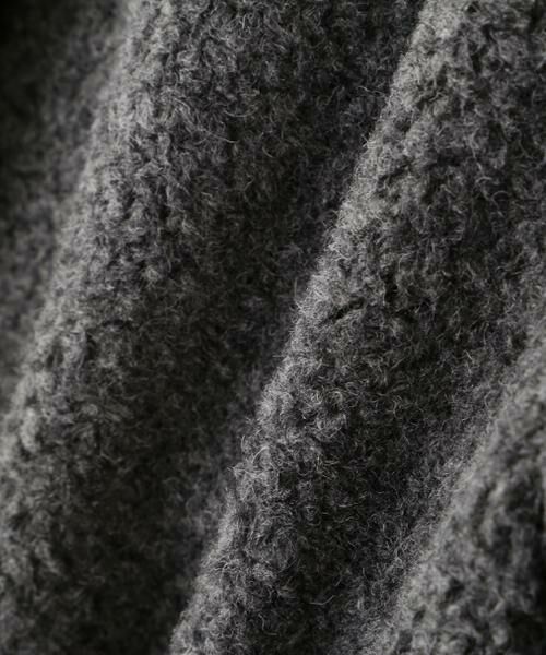 human woman / ヒューマンウーマン アウター | ◆ボアノーカラーコート | 詳細16