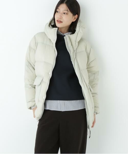 human woman / ヒューマンウーマン アウター | ◆≪ＴＡＩＯＮコラボ】≫ボリュームフードダウンコート | 詳細2