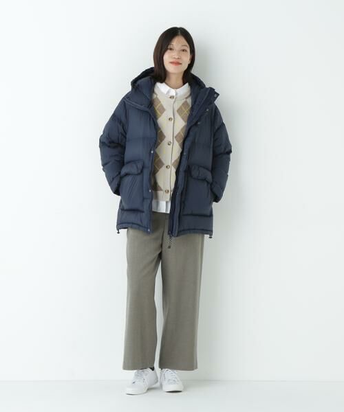 human woman / ヒューマンウーマン アウター | ◆≪ＴＡＩＯＮコラボ】≫ボリュームフードダウンコート | 詳細19