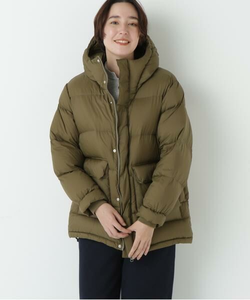 human woman / ヒューマンウーマン アウター | ◆≪ＴＡＩＯＮコラボ】≫ボリュームフードダウンコート | 詳細24