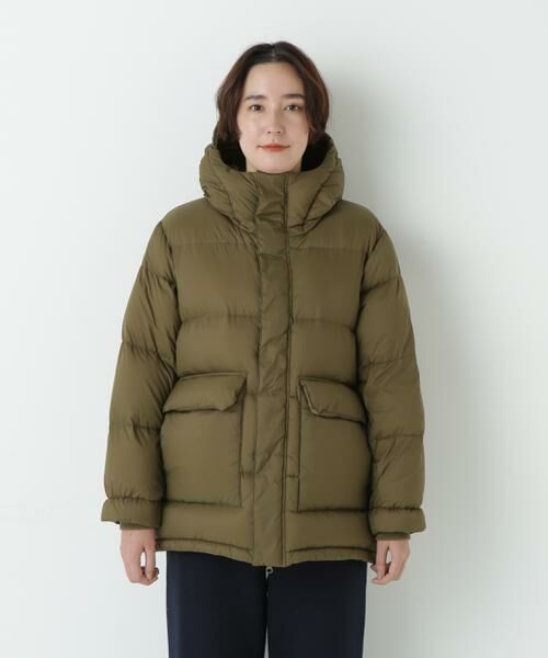 human woman / ヒューマンウーマン アウター | ◆≪ＴＡＩＯＮコラボ】≫ボリュームフードダウンコート | 詳細26