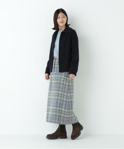 human woman / ヒューマンウーマン ブルゾン | Ｗメルトンショートジップブルゾン | 詳細2