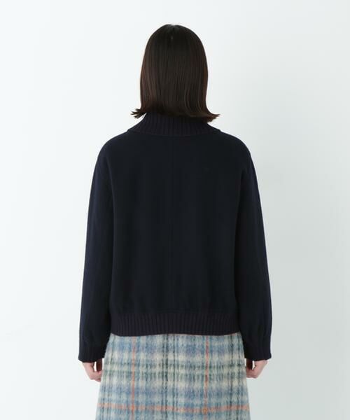 human woman / ヒューマンウーマン ブルゾン | Ｗメルトンショートジップブルゾン | 詳細5