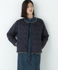 human woman / ヒューマンウーマン ブルゾン | ◆≪ＴＡＩＯＮコラボ≫リバーシブルクルーネックダウンブルゾン