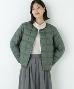 human woman / ヒューマンウーマン ブルゾン | ◆≪ＴＡＩＯＮコラボ≫リバーシブルクルーネックダウンブルゾン