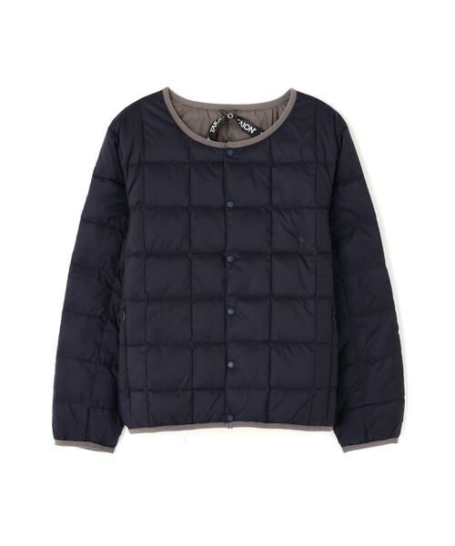 human woman / ヒューマンウーマン ブルゾン | ◆≪TAIONコラボ≫リバーシブルクルーネックダウンブルゾン | 詳細18