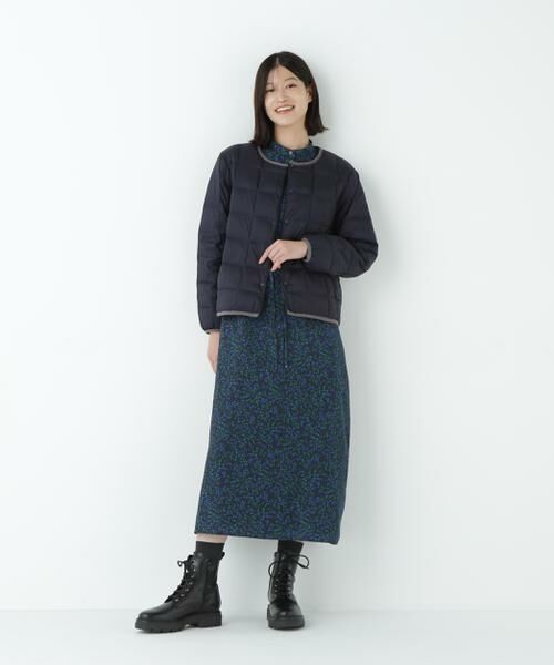 human woman / ヒューマンウーマン ブルゾン | ◆≪TAIONコラボ≫リバーシブルクルーネックダウンブルゾン | 詳細19