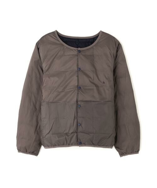 human woman / ヒューマンウーマン ブルゾン | ◆≪TAIONコラボ≫リバーシブルクルーネックダウンブルゾン | 詳細23