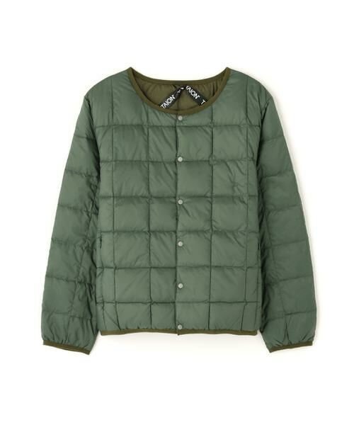 human woman / ヒューマンウーマン ブルゾン | ◆≪TAIONコラボ≫リバーシブルクルーネックダウンブルゾン | 詳細27