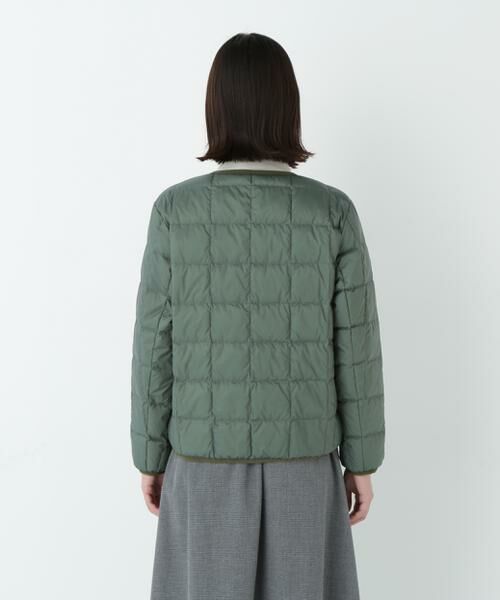 human woman / ヒューマンウーマン ブルゾン | ◆≪TAIONコラボ≫リバーシブルクルーネックダウンブルゾン | 詳細30