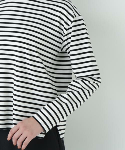 human woman / ヒューマンウーマン カットソー | ボーダーロングスリーブTシャツ | 詳細8