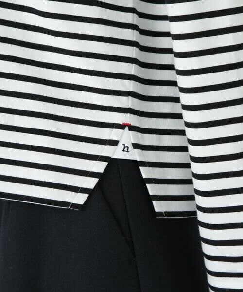 human woman / ヒューマンウーマン カットソー | ボーダーロングスリーブTシャツ | 詳細9