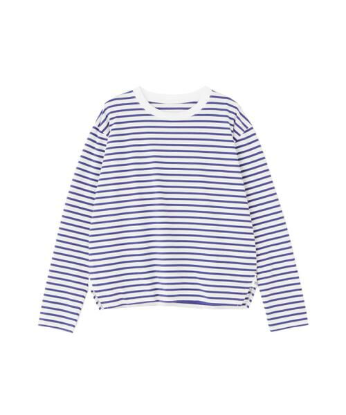 human woman / ヒューマンウーマン カットソー | ボーダーロングスリーブTシャツ | 詳細11