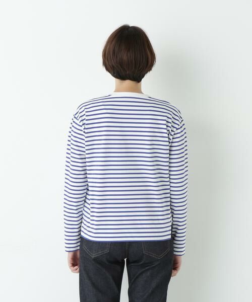 human woman / ヒューマンウーマン カットソー | ボーダーロングスリーブTシャツ | 詳細14