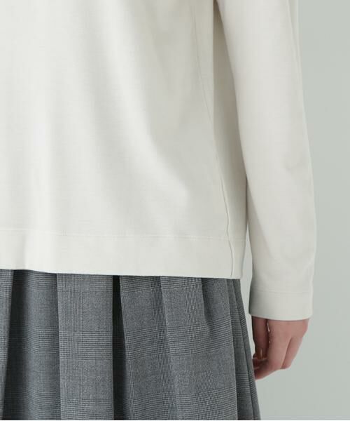 human woman / ヒューマンウーマン カットソー | ≪ウォーム素材≫コットンウォームカットソー | 詳細10