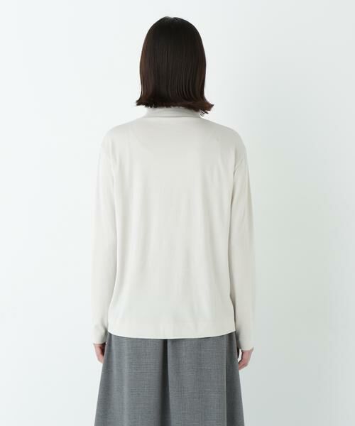 human woman / ヒューマンウーマン カットソー | ≪ウォーム素材≫コットンウォームカットソー | 詳細7