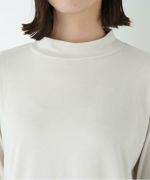 human woman / ヒューマンウーマン カットソー | ≪ウォーム素材≫コットンウォームカットソー | 詳細8