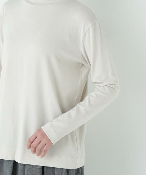 human woman / ヒューマンウーマン カットソー | ≪ウォーム素材≫コットンウォームカットソー | 詳細9