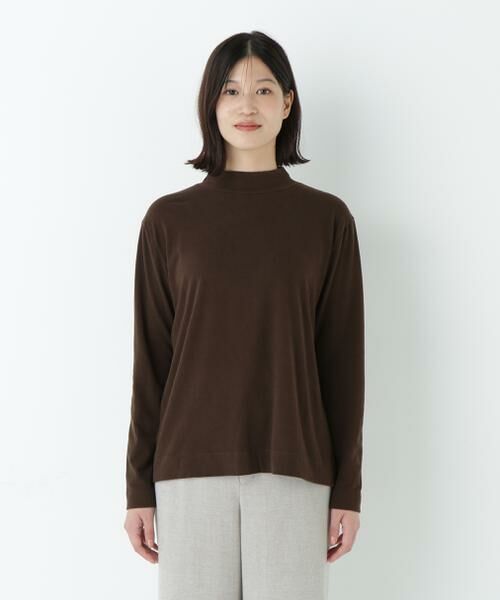 human woman / ヒューマンウーマン カットソー | ≪ウォーム素材≫コットンウォームカットソー | 詳細14