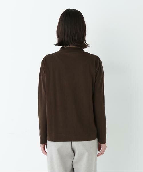 human woman / ヒューマンウーマン カットソー | ≪ウォーム素材≫コットンウォームカットソー | 詳細15