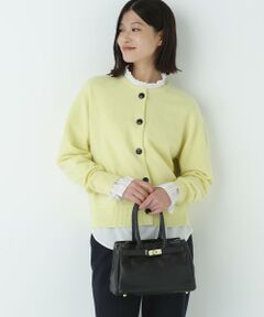 human woman / ヒューマンウーマン ニット・セーター | ≪洗える≫ウォッシャブルウールクルーネックカーディガン