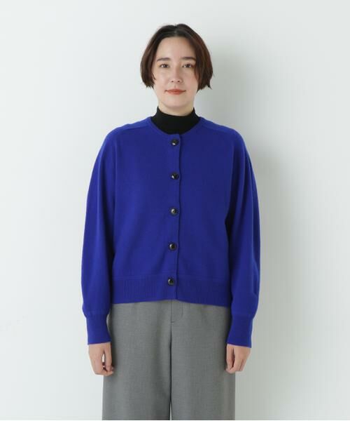 human woman / ヒューマンウーマン ニット・セーター | ≪洗える≫ウォッシャブルウールクルーネックカーディガン | 詳細5