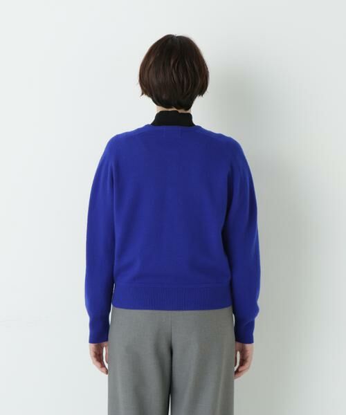 human woman / ヒューマンウーマン ニット・セーター | ≪洗える≫ウォッシャブルウールクルーネックカーディガン | 詳細6