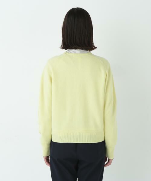 human woman / ヒューマンウーマン ニット・セーター | ≪洗える≫ウォッシャブルウールクルーネックカーディガン | 詳細11