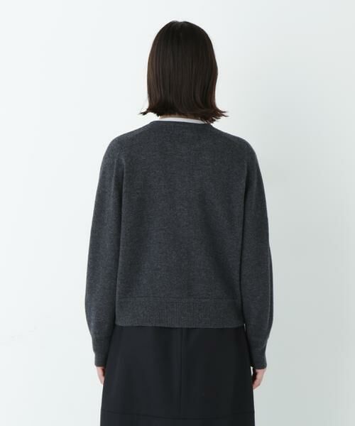 human woman / ヒューマンウーマン ニット・セーター | ≪洗える≫ウォッシャブルウールクルーネックカーディガン | 詳細16