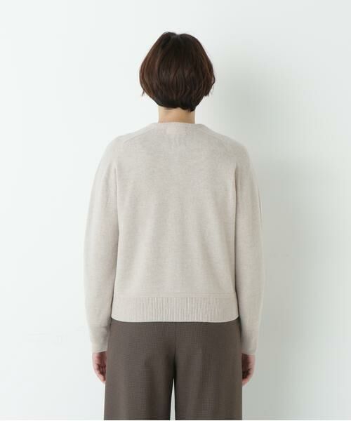 human woman / ヒューマンウーマン ニット・セーター | ≪洗える≫ウォッシャブルウールクルーネックカーディガン | 詳細23