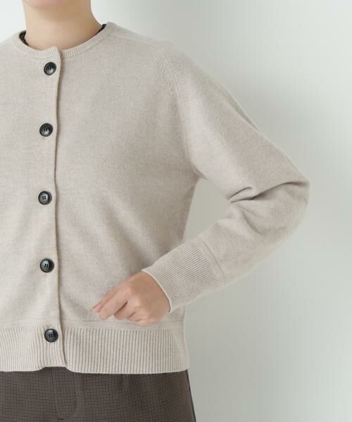 human woman / ヒューマンウーマン ニット・セーター | ≪洗える≫ウォッシャブルウールクルーネックカーディガン | 詳細25