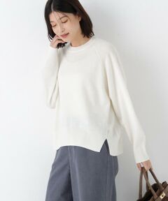 human woman / ヒューマンウーマン ニット・セーター | ◆ミドルゲージウールクルーネックプルオーバー