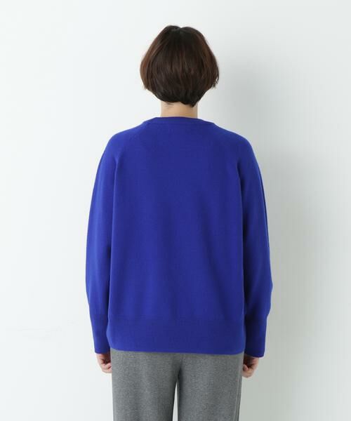 human woman / ヒューマンウーマン ニット・セーター | ◆ミドルゲージウールクルーネックプルオーバー | 詳細4