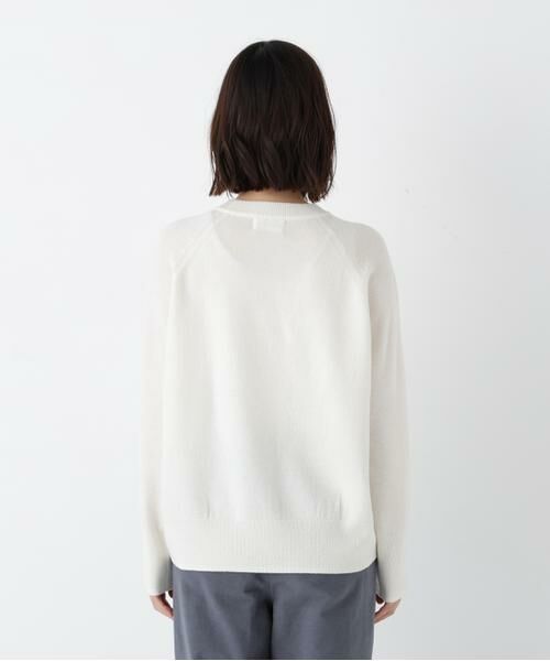 human woman / ヒューマンウーマン ニット・セーター | ◆ミドルゲージウールクルーネックプルオーバー | 詳細10