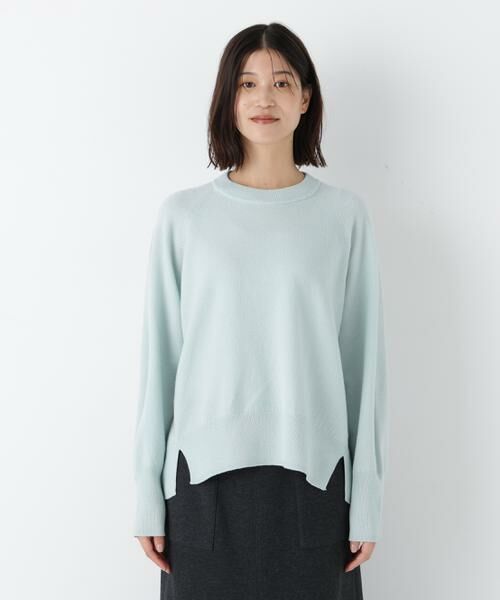 human woman / ヒューマンウーマン ニット・セーター | ◆ミドルゲージウールクルーネックプルオーバー | 詳細15