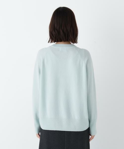 human woman / ヒューマンウーマン ニット・セーター | ◆ミドルゲージウールクルーネックプルオーバー | 詳細16