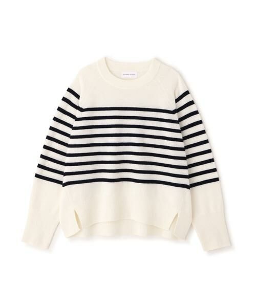 human woman / ヒューマンウーマン ニット・セーター | ◆ミドルゲージウールクルーネックプルオーバー | 詳細18