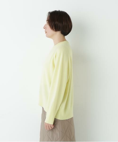 human woman / ヒューマンウーマン ニット・セーター | ◆ミドルゲージウールクルーネックプルオーバー | 詳細28