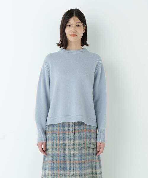 human woman / ヒューマンウーマン ニット・セーター | ミドルゲージエアリーニット | 詳細3