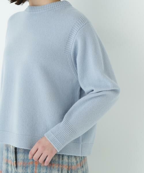 human woman / ヒューマンウーマン ニット・セーター | ミドルゲージエアリーニット | 詳細7