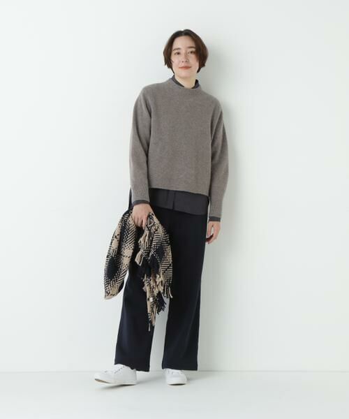 human woman / ヒューマンウーマン ニット・セーター | ミドルゲージエアリーニット | 詳細12
