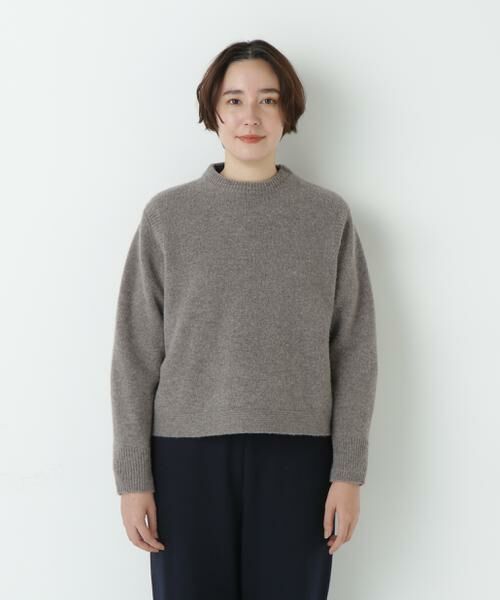 human woman / ヒューマンウーマン ニット・セーター | ミドルゲージエアリーニット | 詳細13