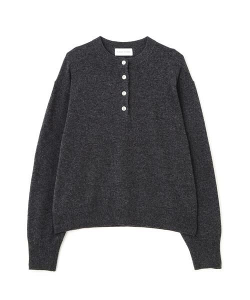 human woman / ヒューマンウーマン ニット・セーター | ≪洗える≫ウールＭＩＸヘンリーネックプルオーバー | 詳細17