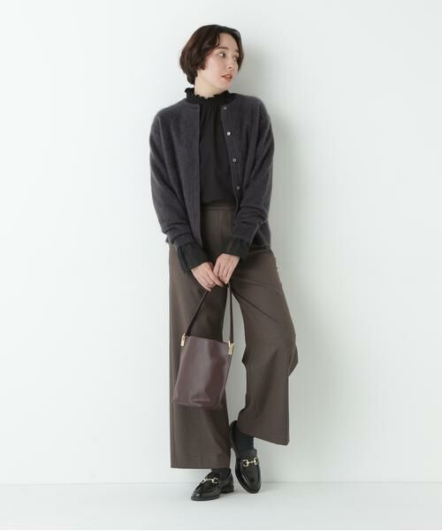 human woman / ヒューマンウーマン ニット・セーター | ヤクへアリーカーディガン | 詳細2