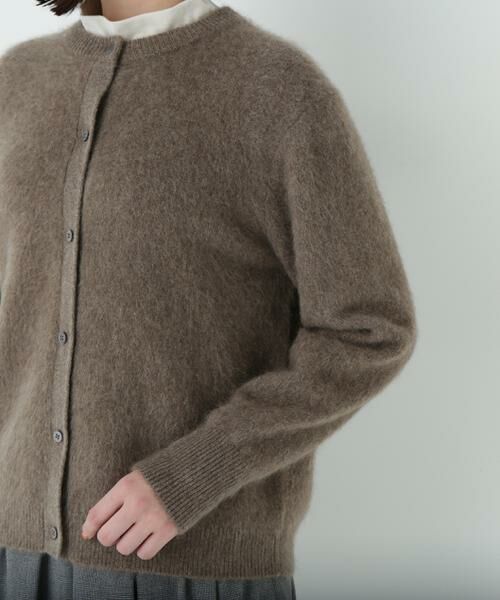 human woman / ヒューマンウーマン ニット・セーター | ヤクへアリーカーディガン | 詳細15