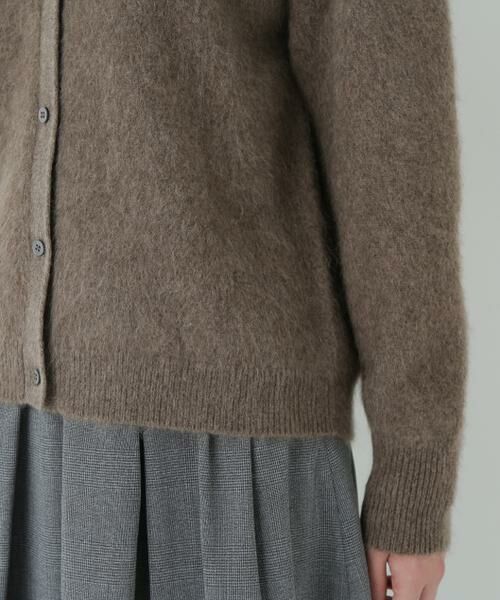 human woman / ヒューマンウーマン ニット・セーター | ヤクへアリーカーディガン | 詳細16