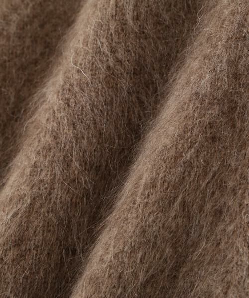 human woman / ヒューマンウーマン ニット・セーター | ヤクへアリーカーディガン | 詳細17