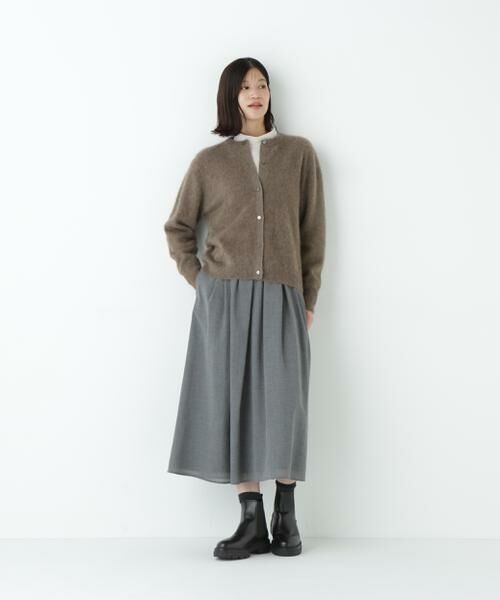 human woman / ヒューマンウーマン ニット・セーター | ヤクへアリーカーディガン | 詳細8