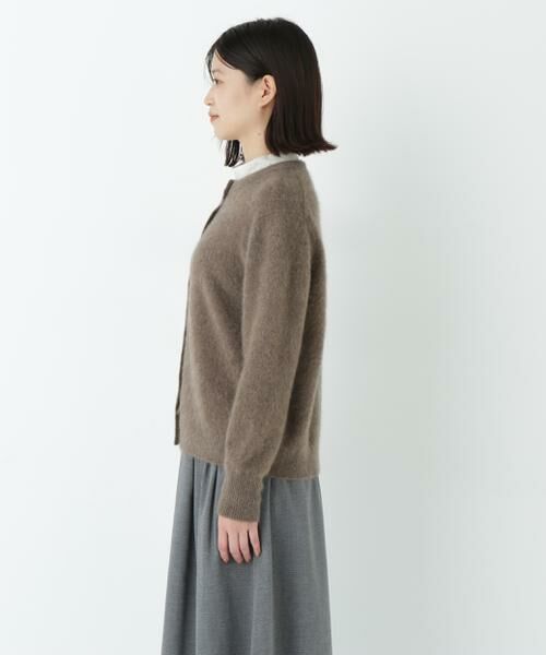 human woman / ヒューマンウーマン ニット・セーター | ヤクへアリーカーディガン | 詳細12