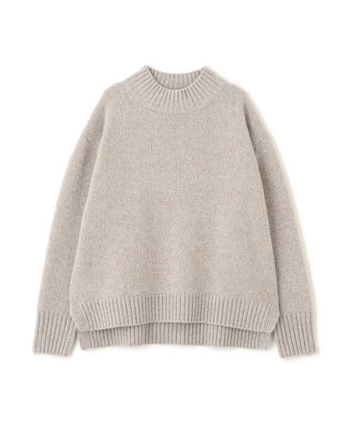 human woman / ヒューマンウーマン ニット・セーター | ≪洗える≫ウールローゲージＭＩＸヤーンハイネックプルオーバー | 詳細10